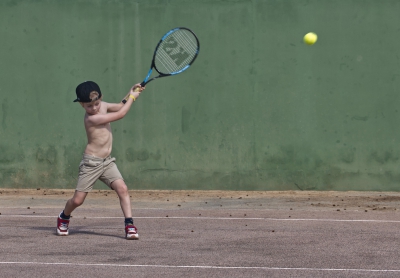 Two Handed Forehand